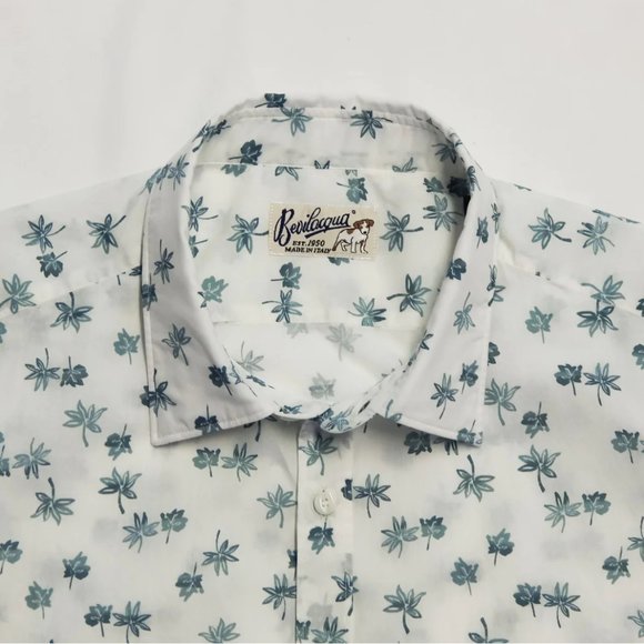 Bevilacqua Italy Men's Button Down Shirt - Picture 3 of 4